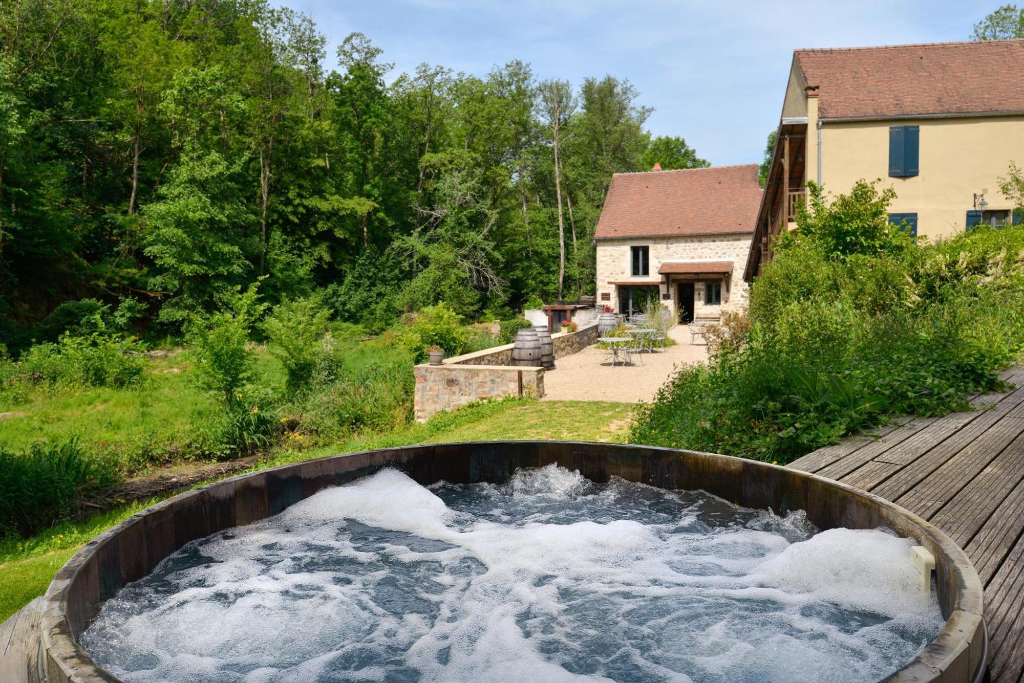 Pontaubert Moulin Des Templiers Hotel & Spa מראה חיצוני תמונה
